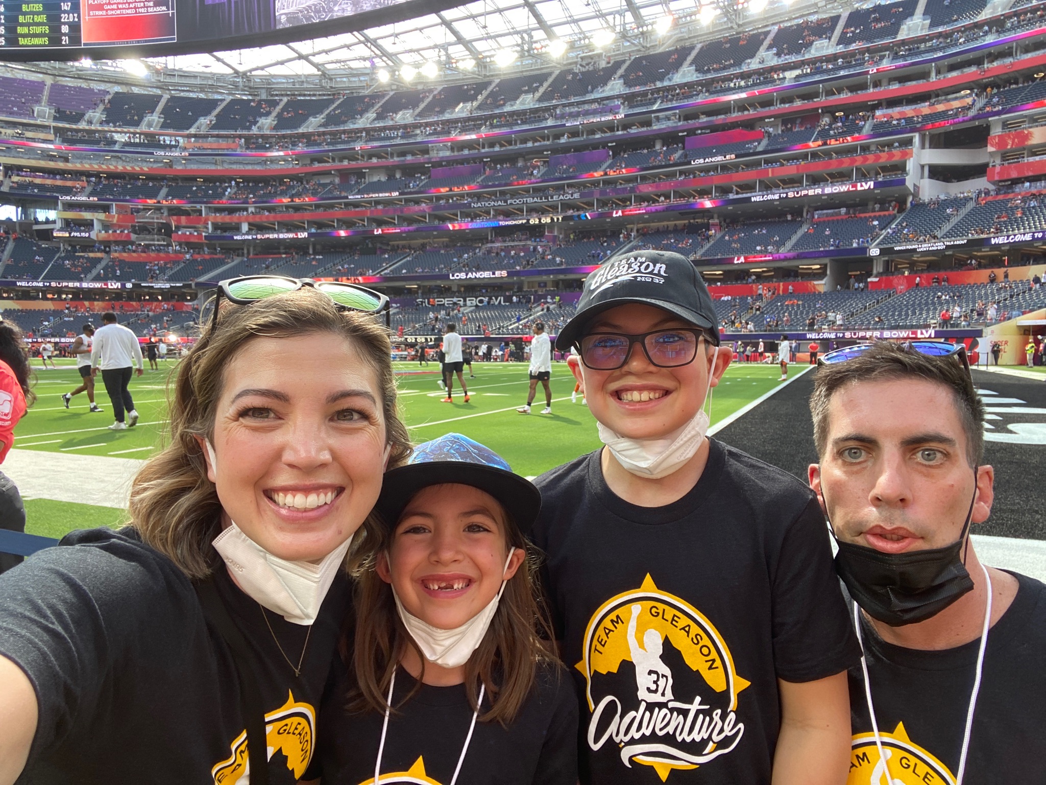 Super Bowl LVI Series: The Snow Family - Team Gleason