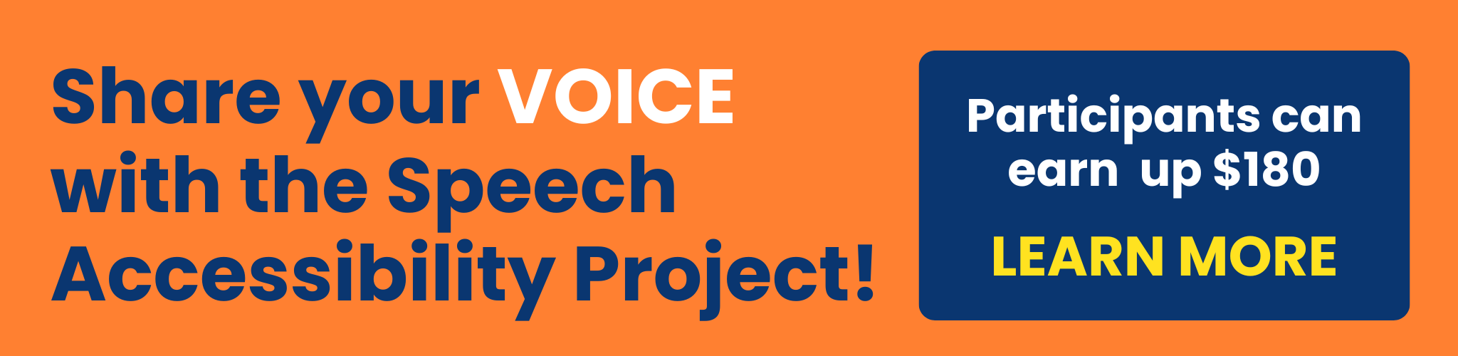 Speech Accessibility Project