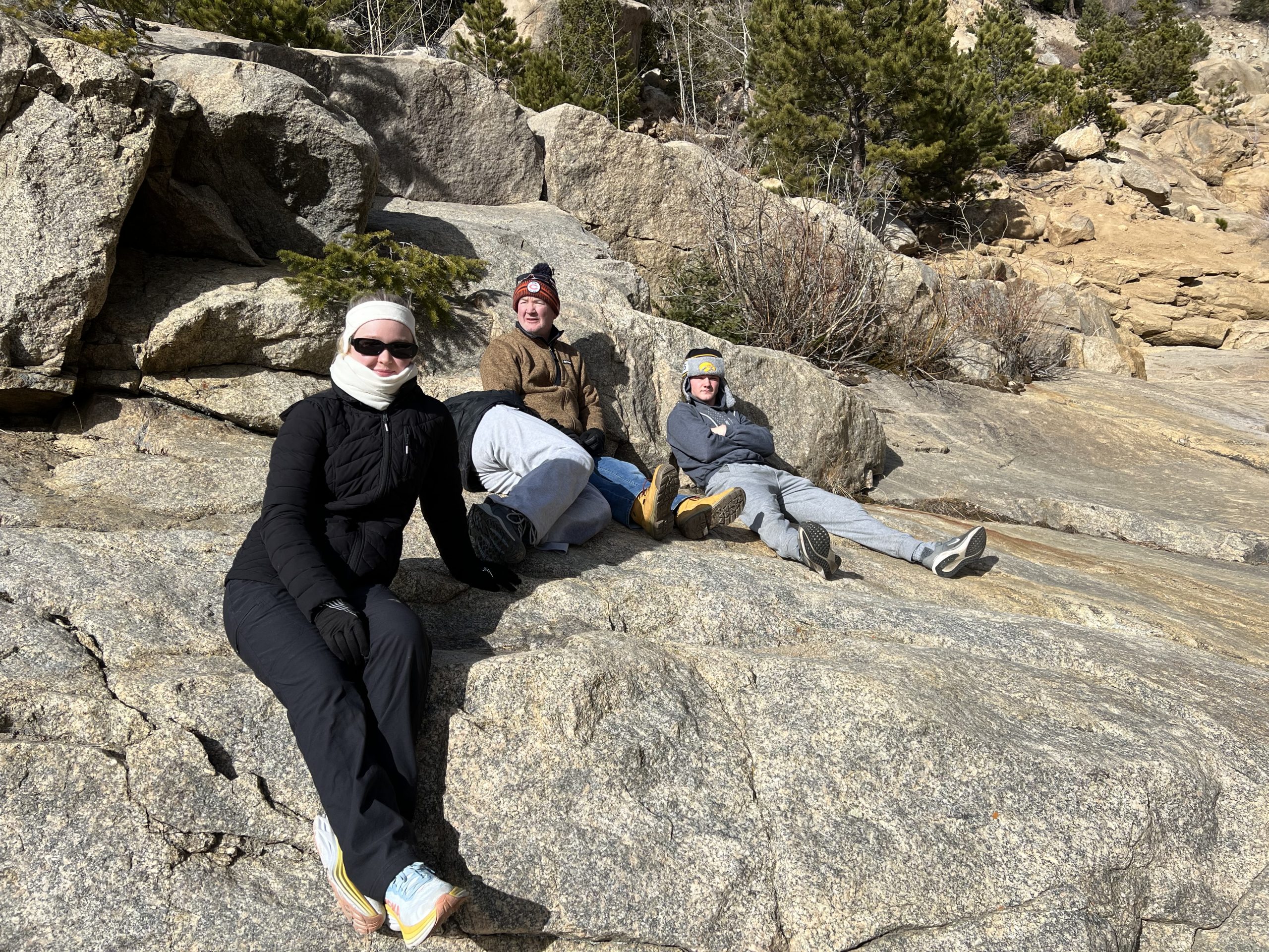 7 Family Climbing Aluvial Fan Day 4 Tom Doyle